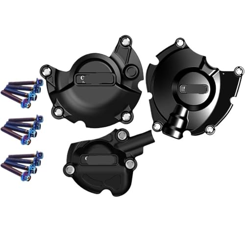 Couvercle moteur pour MT-10 et FZ-10 2015-2024 étui de protection moto noir