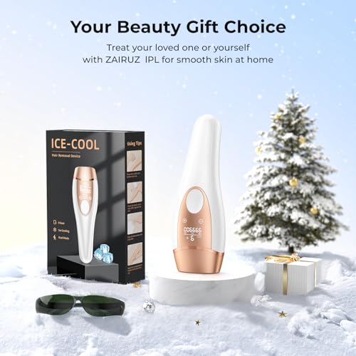 ZAIRUZ Laser Hair Removal for Women & Men - ZAIRUZ IPL Laser Hair Removal Device with Painless 5℃ Ice Cooling, 3 in 1 at-Home Permanent Hair Remover for Face, Body, Bikini の商品画像 7