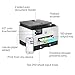 HP OfficeJet Pro 9135e Wireless All-in-One Color Inkjet Printer, Print, scan, copy, fax, ADF, Duplex printing best-for-office, 3 month Instant Ink trial included, AI-enabled (404M0A)