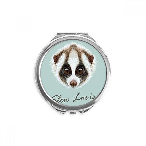 Miroir rond maquillage de poche loris pour corriger son teint partout