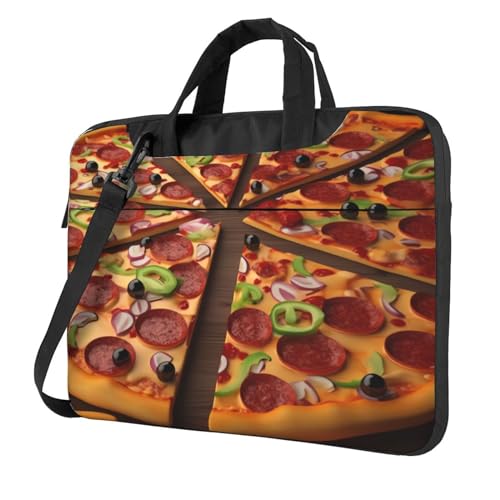 Sacoche ordinateur portable pizza 3D pour protéger votre PC avec originalité