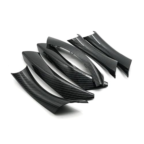 �����p �C���e���A�p�l�� �ɓK������ 3 �V���[�Y E90 E91 2004-2012 �J�[�X�^�C�����O�h�A�p�l���O���u�n���h���J�o�[�Y�f�@�ۃe�N�X�`���A�[�����X�g�ی�g���� �g�����C���e���A(LHD Carbon Texture)