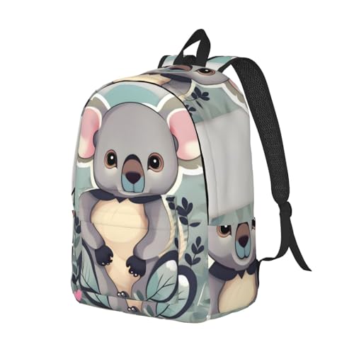Sac à dos extérieur imprimé koala à grande capacité de rangement - 2