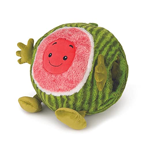 Coussin chauffe-mains peluche pastèque Noxxiez