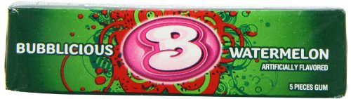 Bubblicious Watermelon 40 g (Pack of 6)