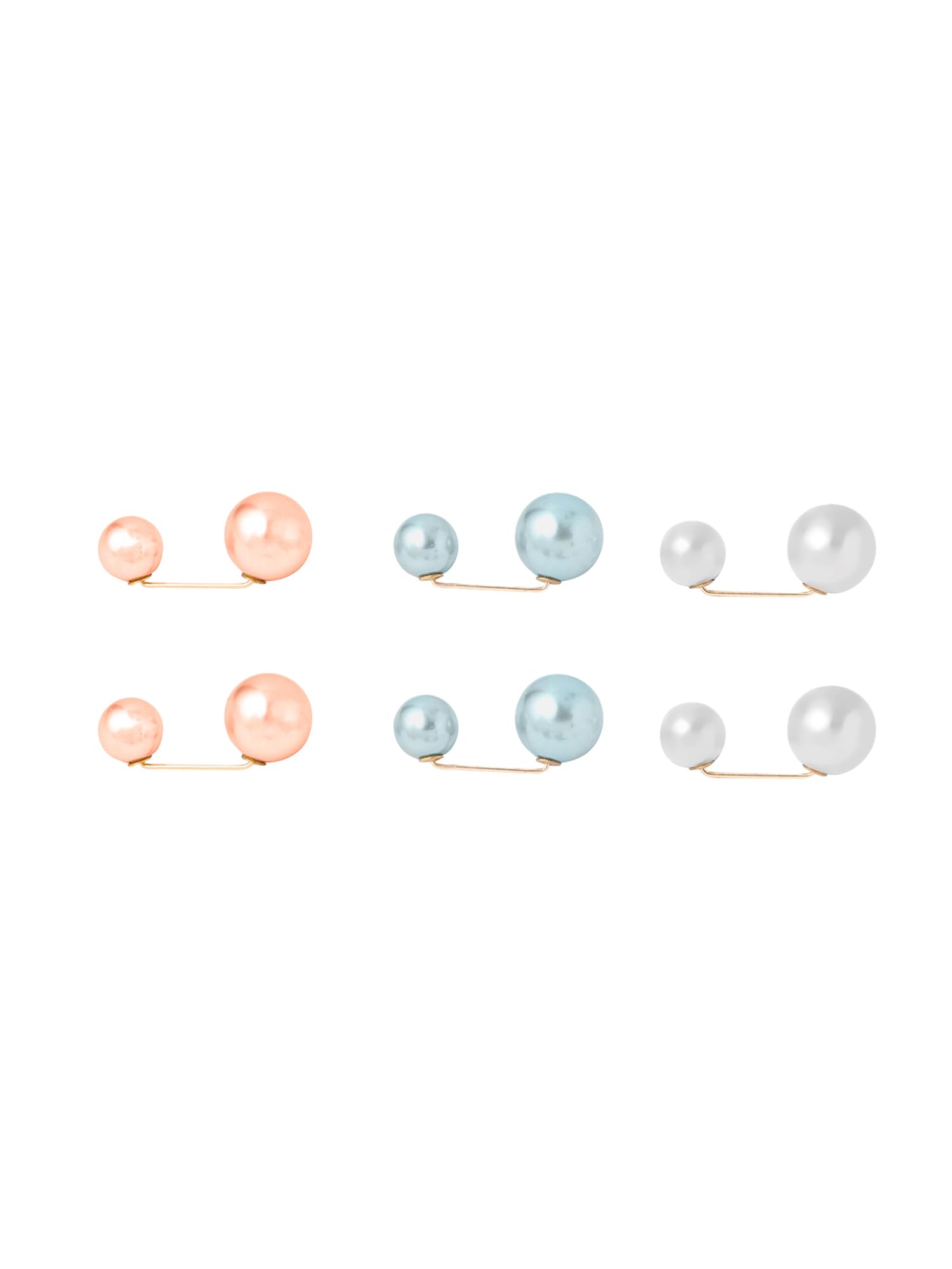 Brooch for Women and Girls | Pearl Brooch Pins Sweater Shawl Clips | Collar Safety Pin Clothing Dresses Decoration Accessories | Birthday Gift for Girls and Women-image-46