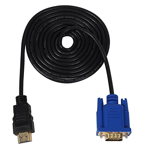 Lafeier HDTV - Cable adaptador macho a VGA HD-15 de 15 pines, 1,8 m, 1080P