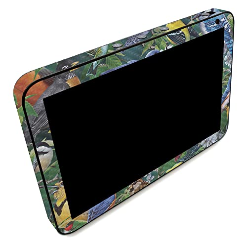 Image of MightySkins Carbon Fiber Skin Compatible with Amazon Echo Show 8 (Gen 2) - Backyard Gathering | Protective, Durable Textured Carbon Fiber Finish | Easy to Apply