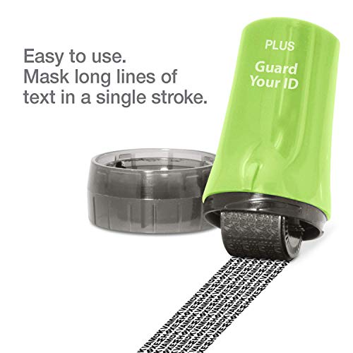 Image of Guard Your ID Advanced Roller Identity Theft Prevention Security Stamp Green (38311)