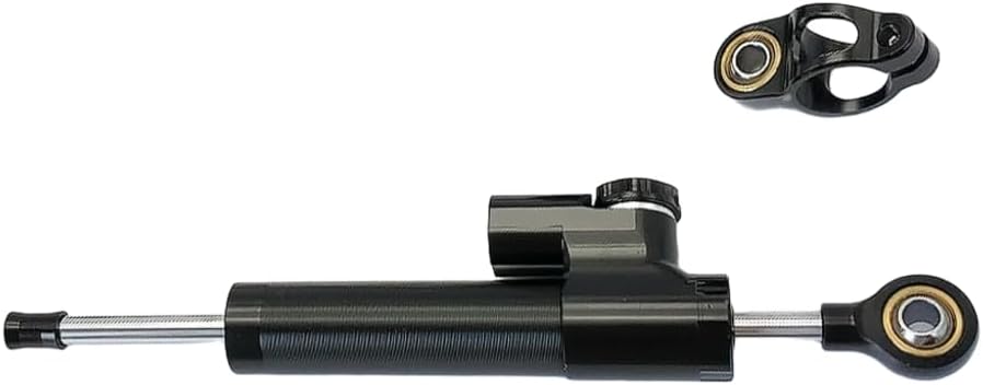 Electric Scooter Steering Damper Kit - Scooter Controller with Steering Dampers with Assembly Bracket Steering Stabilizer Compatible with boyueda/laotie/Teewing X5 /Yume/TIFGALOP