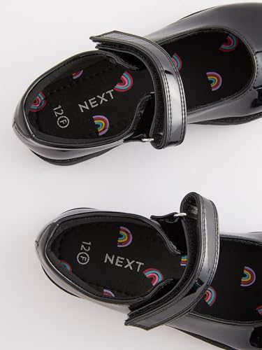 Chaussures babies fille Next pour l école en cuir noir junior
