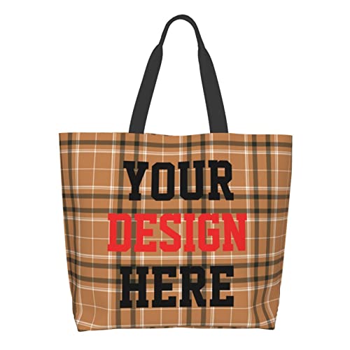 Custom Bag Custom Handbag With You Text Picture Team Logo