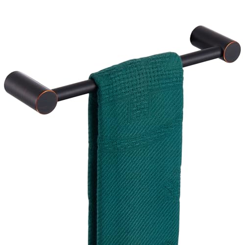 Image of KOKOSIRI Towel Holder for Bathroom Wall 16-Inch Hand Towel Bar Hangers Bathroom Accessory Wall Mounted Oil Rubbed Bronze Stainless Steel, B4007ORB-L16