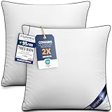 Utopia Bedding Coussin 65x65 cm Lot de 2, Coussins de Garnissage, Canapé Oreillers, Rembou...