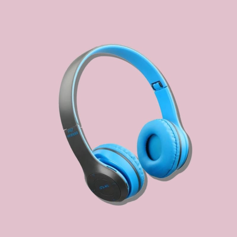 icall Latest P47 Wireless iC-152 Headphone with Mic & SD Card Slot Bluetooth Headset-image-25