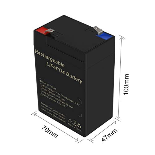 Talentcell LF060A1 2000 Cycles Rechargeable Lithium Iron Phosphate Battery thumb #3