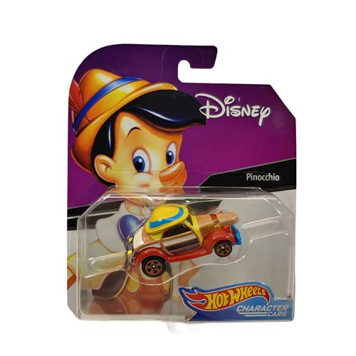 Hot Wheels Character Cars Pinocchio miniatura 1
