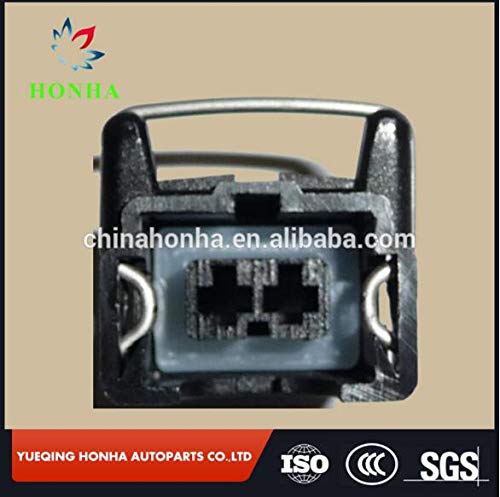 827551-3/828657-3 Sealed EV1 PA66 2 pin Fuel Injector Plug for Tyco/amp auto Wire Harness Connector - (Color Name: Black)