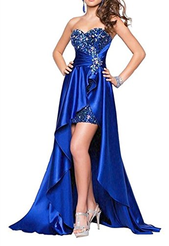 Robe cocktail de mariage queue d'aronde pour femme avec soutien-gorge