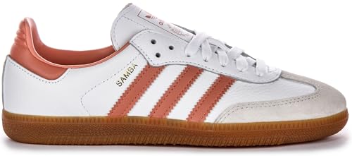 Image of adidas 19000 Samba Unisex Adult Sports Shoes, White, 7.5