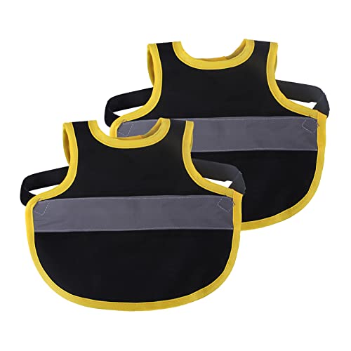 2Pcs Huhn Weste, WideSmart Hühnersattel Reflective Vest für Huhn - Pet Kleidung Geflügel Henne Sattel Schürze Federschutz Schürze Schutz Rückenschutz Jacke
