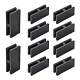 Railing Glass Clamps 4 Pack, Glass Balustrade Clamp for 5/16