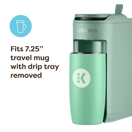 Image of Keurig K-Mini Mate Single Serve K-Cup Pod Coffee Maker, Glamping Green