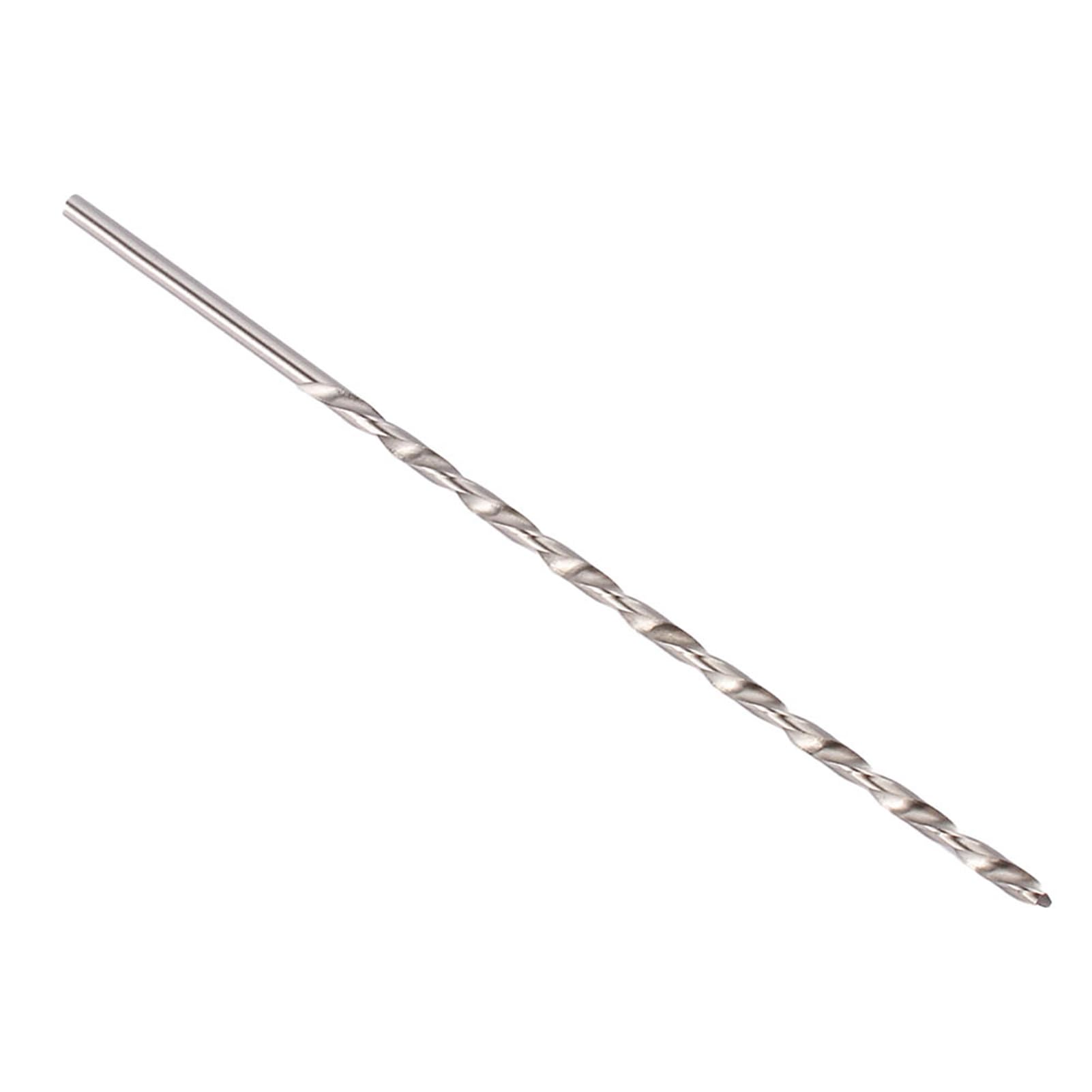 Punta da trapano in acciaio super rapido extra lunga da 4 mm per legno - Lunghezza 200 mm per foratura rapida