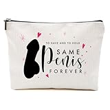 Fun Engagement Gifts, Makeup Travel Case, Bridal Shower Gifts for Bride, Fun Bridal Shower Gifts, Bachelorette Party Gifts, Bride survival kit，Bride Gift