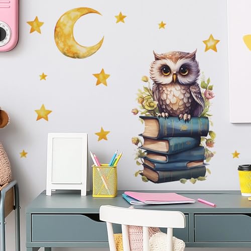 Vinilo Decorativo Infantil de Búho para Pared miniatura 2