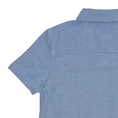 Image of Under Fourteen Only Boys Shirt, 100% Cotton Half Slevees Narrow Collar Regular Fit Printed Shirts for Kids Boys.