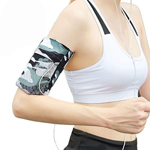 Ailzos Sports Running Armband,Lightweight Arm Band Strap Holder Pouch Comfortable Phone Armband Sleeve for Exercise Workout Fits iPhone X/8/7 Plus/7/6,Samsung Galaxy S9/S8/S7,Sony,LG HTC, L