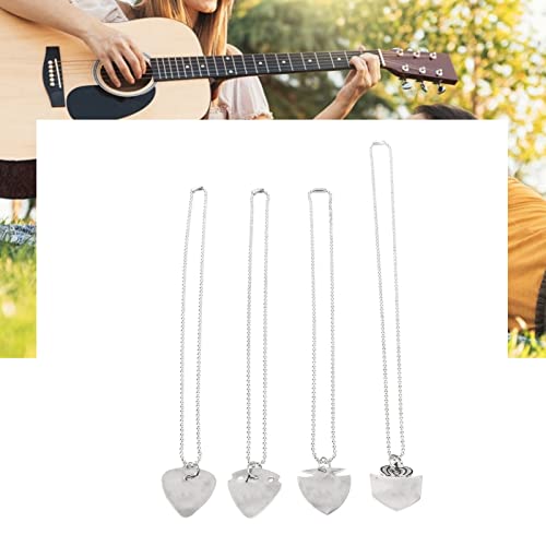 SALALIS Collier de Médiator de Guitare, 4Pcs Collier de Plectre de Guitare en Acier Inoxydable en Alliage d’Aluminium à la Mode 50cm de Circonférence Surface Slick pour l’école - Les Beatles, Paul McCartney, John Lennon, RIngo Starr, George Harrison SALALIS Collier de Médiator de Guitare, 4Pcs Collier de Plectre de Guitare en Acier Inoxydable en Alliage d'Aluminium à la Mode 50cm de Circonférence Surface Slick pour l'école – Image 4