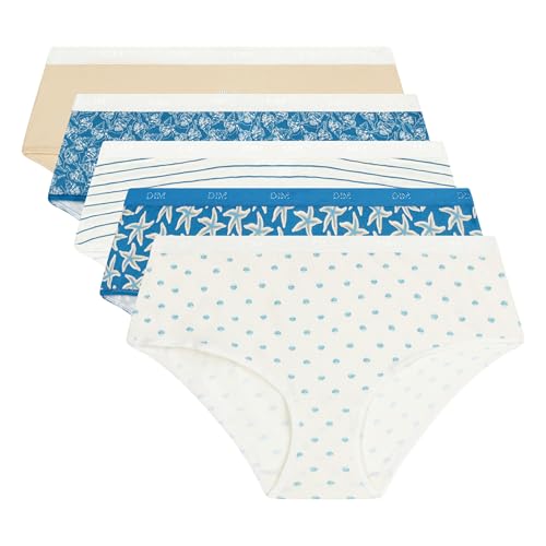 Boxers Les Pockets Coton Dim x5 en maille extensible respirante