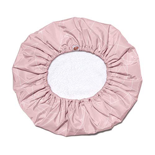 T3 Luxe Shower Cap | Protect And Preserve, Soft Microfiber-Lining, Durable Waterproof Shell, Comfortable Fit For All Hair Lengths #TOP7