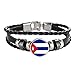 Produktbild Kuba Flagge geflochtenes Armband Leder Kette Kristall Armband Souvenir, Mode handgefertigte Armband für Mann & Frau besonderes Tagesgeschenk