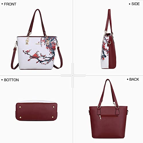 Image of 2E-youth Designer Purses and Handbags for Women Satchel Shoulder Bag Tote Top Handle Bag