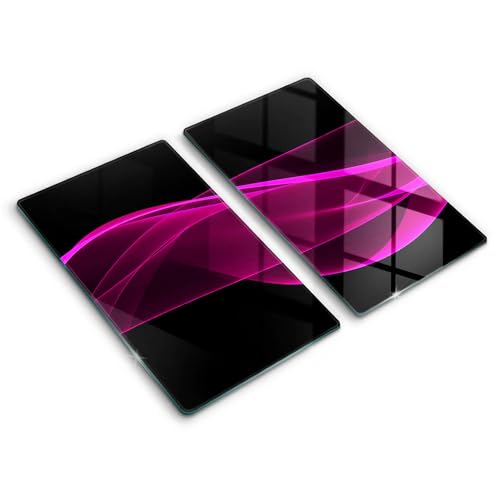 Planche à découper 2x30x52cm Wallfluent pour protéger vos plaques - Abstraction rose - 2