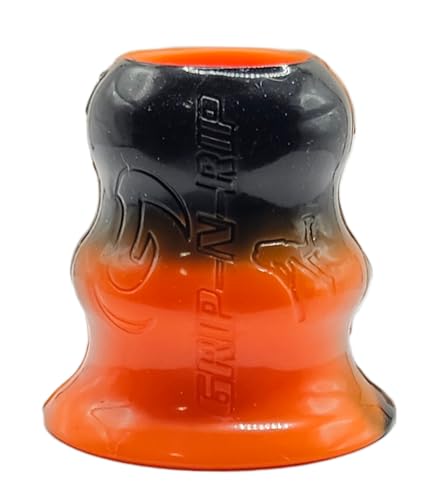 Grip-N-Rip Bat Grip Taper, Black/Orange