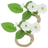 Photo Gallery vicasky 2 pezzi anelli decorativi per tovaglioli con fiori romantici portatovaglioli eleganti in plastica e di accessori per tavola per feste cene e banqueting Photo Gallery vicasky 2 pezzi anelli decorativi per tovaglioli con fiori romantici portatovaglioli eleganti in plastica e di accessori per tavola per feste cene e banqueting