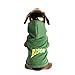 NCAA North Dakota State Bison Collegiate Cotton Lycra Hooded Dog Shirt (Team Color, XX-Small)