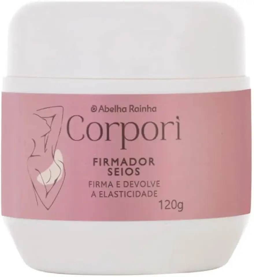 Creme Firmador Para Os Seios Com Colágeno Corpori Abelha Rainha 120g