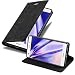 Produktbild Cadorabo Hülle kompatibel mit Huawei P8 LITE 2017 / P9 LITE 2017 aus Kunst Leder Flip Klappbare Magnetische [Kartenfächern] Cover Hülle für Huawei P8 LITE 2017 / P9 LITE 2017 Tasche in Schwarz