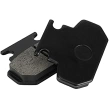 Rear Brake Pads Compatible with Tuttio Tutti Tutto Soleil 01 Electric Dirt Bike, 1 Pair, Black
