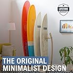 StoreYourBoard Freestanding Surfboard Rack, Indoor Display Stand Shortboard and Longboard Organizer, Holds 150 lbs - Image 2