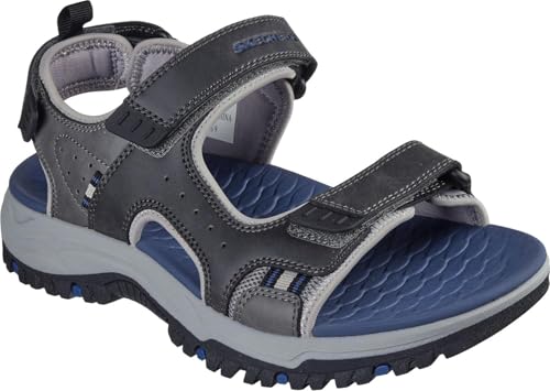 Skechers - Mens Prewitt - Rigdon Sandal, Color Gray, Size: 14 M US