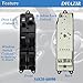 84820-60090 Master Power Window Switch Front Left Driver Side Fit for 1998 Toyota 4Runner, 1998 1999 Avalon, 1997-2001 Camry, 1998-2002 Corolla Replace 84820-AA011 DWS1404 w/Crowbar