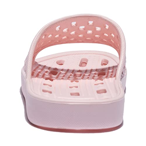 NewDenBer Bathroom Shower Shoes for Women and Men Non-Slip Quick Drying Beach Pool Shower Slides Sandals with Drain Holes2