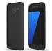 Galaxy S7 Case, G.D.SMITH® [Slim] Snug-Fit Shell Slender Case Ultra-Thin Side to Side Edge Coverage Superior Coating PC Hard Cover Skin for Samsung Galaxy S7 (Black)