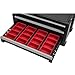 Keter 240762 5 Drawer Modular Garage & Tool Organizer, Black